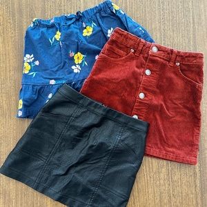 Bundle of 3 Girl Skirts!